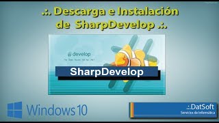 .:. Descarga e Instalación de SharpDevelop .:.