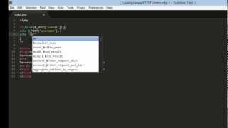 $_POST in PHP | Lets code app