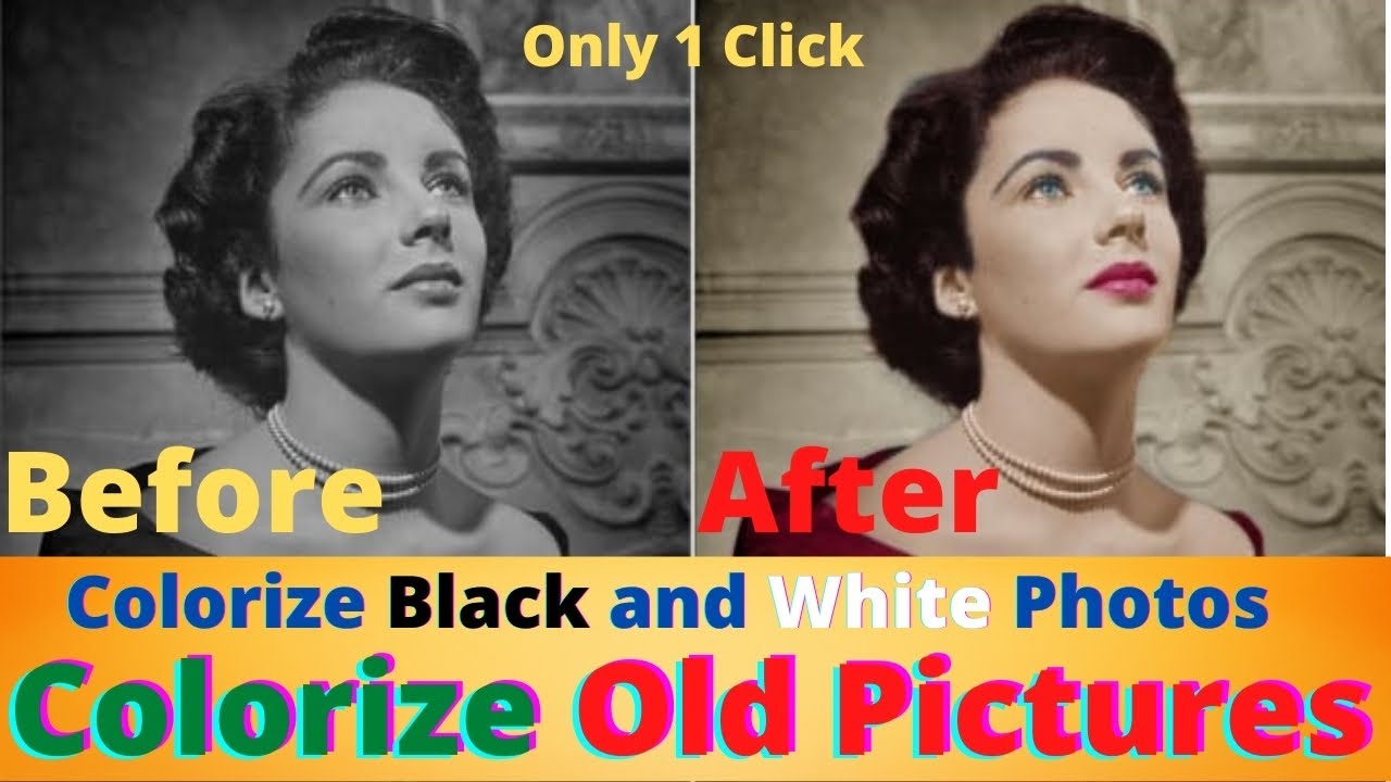 Colorize Photo Online Free - How To Colorize A Black And White Photo ...