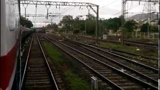 12127 - CST PUNE ICE CROSSES 11010 - PUNE CST SINHAGAD AT KARJAT