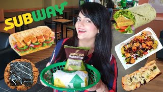 I only ate SUBWAY for 24 HOURS Challenge | Food Challenge