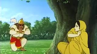 Hanuman whem meets maa sita cartoon