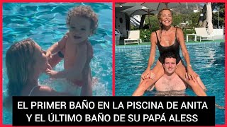 ❤️ANA OBREGÓN REVIVE LOS MOMENTOS DE ALESS CON SU HIJA ANITA EN LA PISCINA