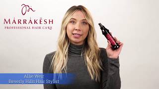 Pro Hairstylist Reviews Marrakesh Haircare Products!!