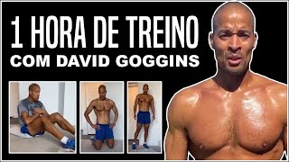 1 hora de exercício guiado com David Goggins Legendado | Treine seu corpo e sua mente com exercícios