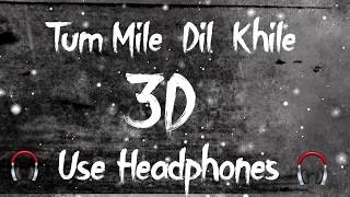 [3D Audio] Tum Mile Dil Khile 3D Audio | Use Headphones For Better Experience