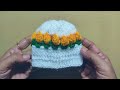 crochet flowers🌺 woolen cap making 👌very easy woolen hat cap topi