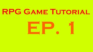 Java RPG Tile Game Tutorial EP.1