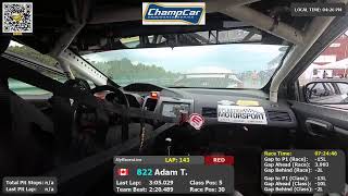 MyRacesLive at Champcar 24H of VIR - MyRaces.Live - பகுதி 1