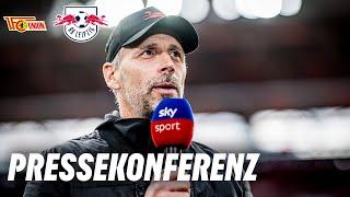 RE-LIVE | Pressekonferenz vor Union Berlin - RB Leipzig | Bundesliga