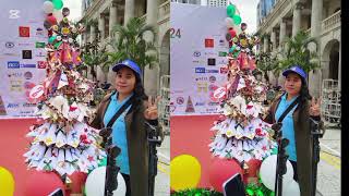 RECYCLE CHRISTMAS TREE CONTEST /PHILIPPINE ALLIANCE HK PASKONG PINOY 2024/2ND PLACE