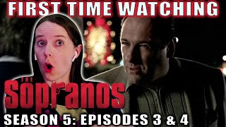 THE SOPRANOS | Season 5 | Episodes 3 & 4 | First Time Watching | TV Reaction | Give & Take