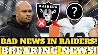 😥SHOCKING NEWS! THIS PLAYER IS SUFFERING SERIOUS CONSEQUENCES! THERE IS NO SOLUTION! RAIDERS NEWS