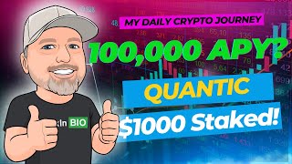 Quantic Finance! - 100,000% APY - $10-$20ish/Day from $1000 Stake (Dual Rewards BUSD + Quantic)!