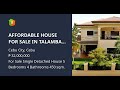 AFFORDABLE HOUSE FOR SALE IN TALAMBAN CEBU CITY