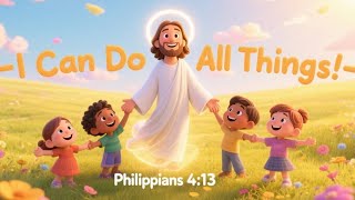 I Can Do All Things ✨ | Philippians 4:13 Song for Kids | Bible Verse Lullaby