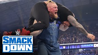 Brock Lesnar lays waste to Roman Reigns and The Usos: SmackDown, Dec. 17, 2021