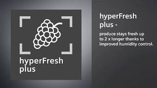 Siemens Cooling - hyperFresh plus drawer