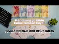 Gajian September 2021 || Budgeting Gaji 600 Ribu || Mengelola keuangan