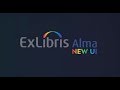 Ex Libris Alma - New UX