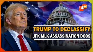 Trump Pledges To Declassify John F Kennedy, Martin Luther King Jr Assassination Files