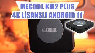 MECOOL KM2 PLUS |  EN İYİ ANDROID BOXLARDAN BİRİSİ |  4K GOOGLE LİSANSLI TV KUTUSU