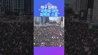 [뉴스트라다무스] 대통령 탄핵 반대 대구 집회 경찰 추산 5.2만 명! 김종혁, “국힘에 대한 퍼펙트 스톰” #shorts