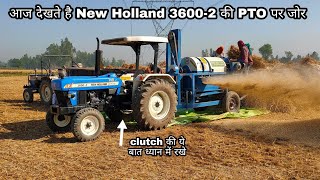 New Holland 3600-2 Allrounder on threshing machine (2021)