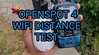 OPENSPOT 4 and 3 WiFi Distance from Home Router