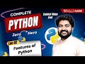 Python Features with Realtime examples-Hindi/Urdu | Lec-02 | Python programming tutorial