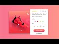 CSS Creative Product Card UI Design | E commerce Card Using Html5 & CSS3 | Code4Education 2020