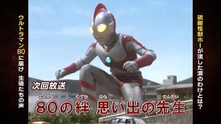 新ウルトラマン列伝 第69話「80の絆 思い出の先生」次回予告