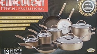 Circulon Circulon Premier Professional 13-piece Hard-anodized Cookware Set