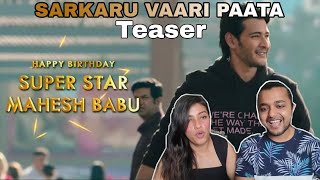 Sarkaru Vaari Paata Birthday Blaster Reaction  | Mahesh Babu | COUPLE REACTION