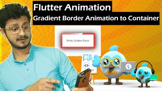 Flutter Animation - Apply gradient animation to widget - Animated Container Border