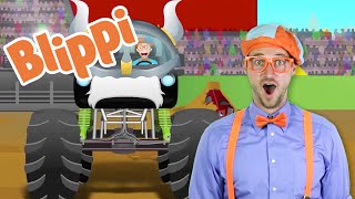 Blippi Monster Truck Song | 1 Hour of Blippi Songs and Learning Fun | Educational S For Kids