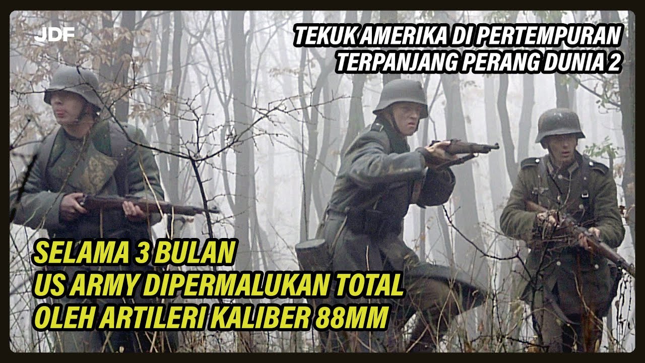 Jerman Tak Terkalahkan Di Pertempuran Terpanjang! Artileri 88mm ...