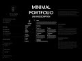 Responsive Minimal Portfolio Website with React #html #css #react #tailwind #webdevelopment #coding