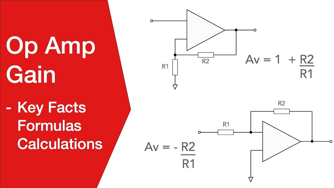 Op Amp Gain Circuit Diagram