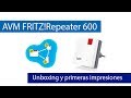 FRITZRepeater 600: Unboxing de este repetidor con Mesh Wi-Fi