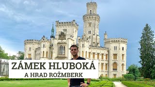 Zámek Hluboká a hrad Rožmberk