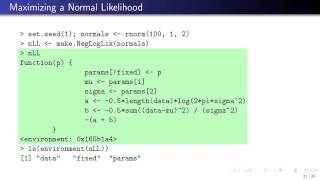 3 4 Optimization Application in R