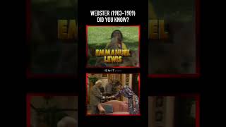 Did you know THIS about WEBSTER (1983-1989)? #shorts30