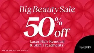 Big Beauty Sale- Laser Clinics Australia