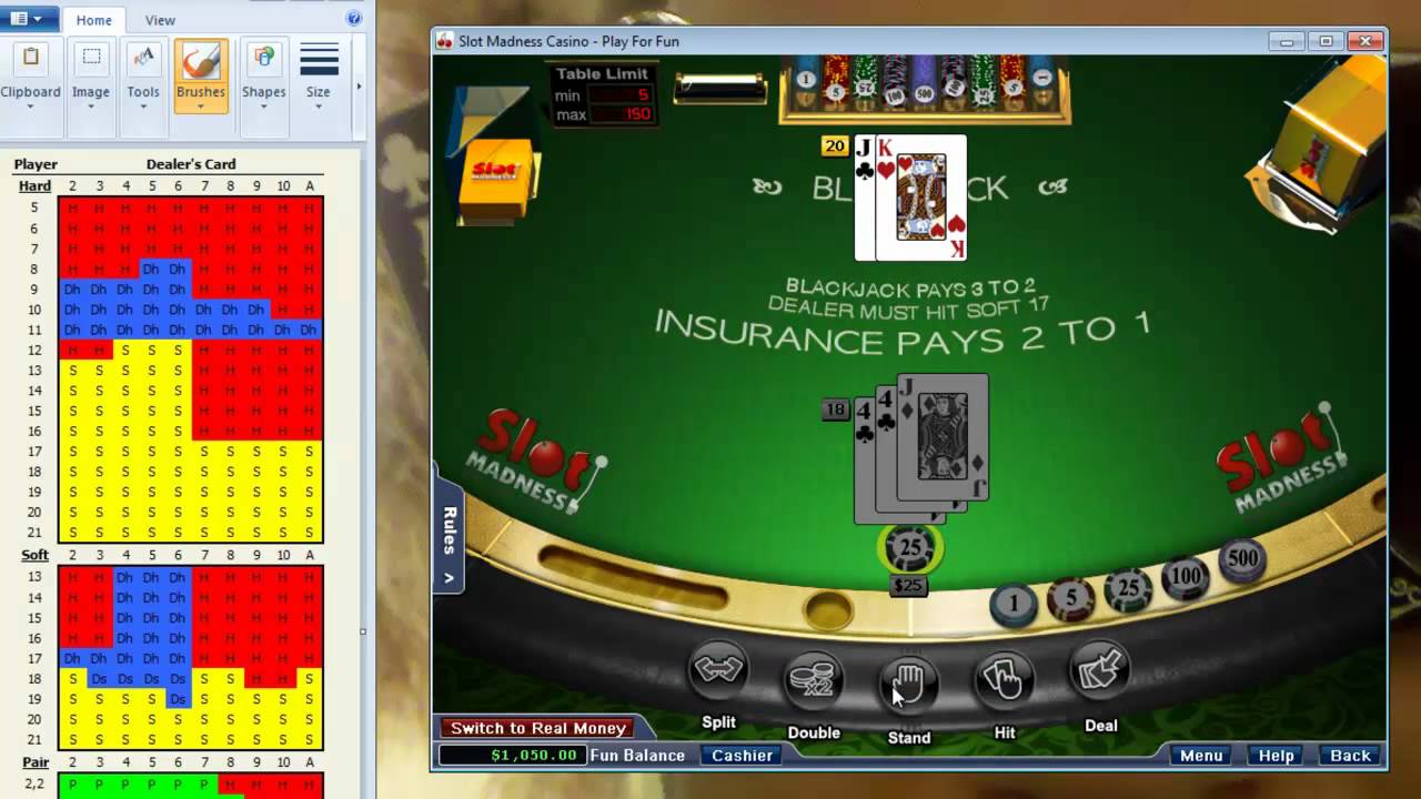 How To Win At Online Blackjack By Gamblingnerd Youtube