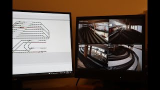 Kameras für den Schattenbahnhof und das Gleisdreieck