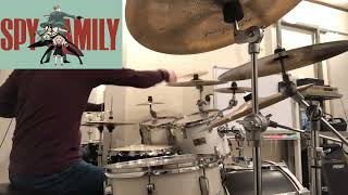 Official髭男dism/『SPY×FAMILY』OPテーマ「ミックスナッツ」(drum cover.)