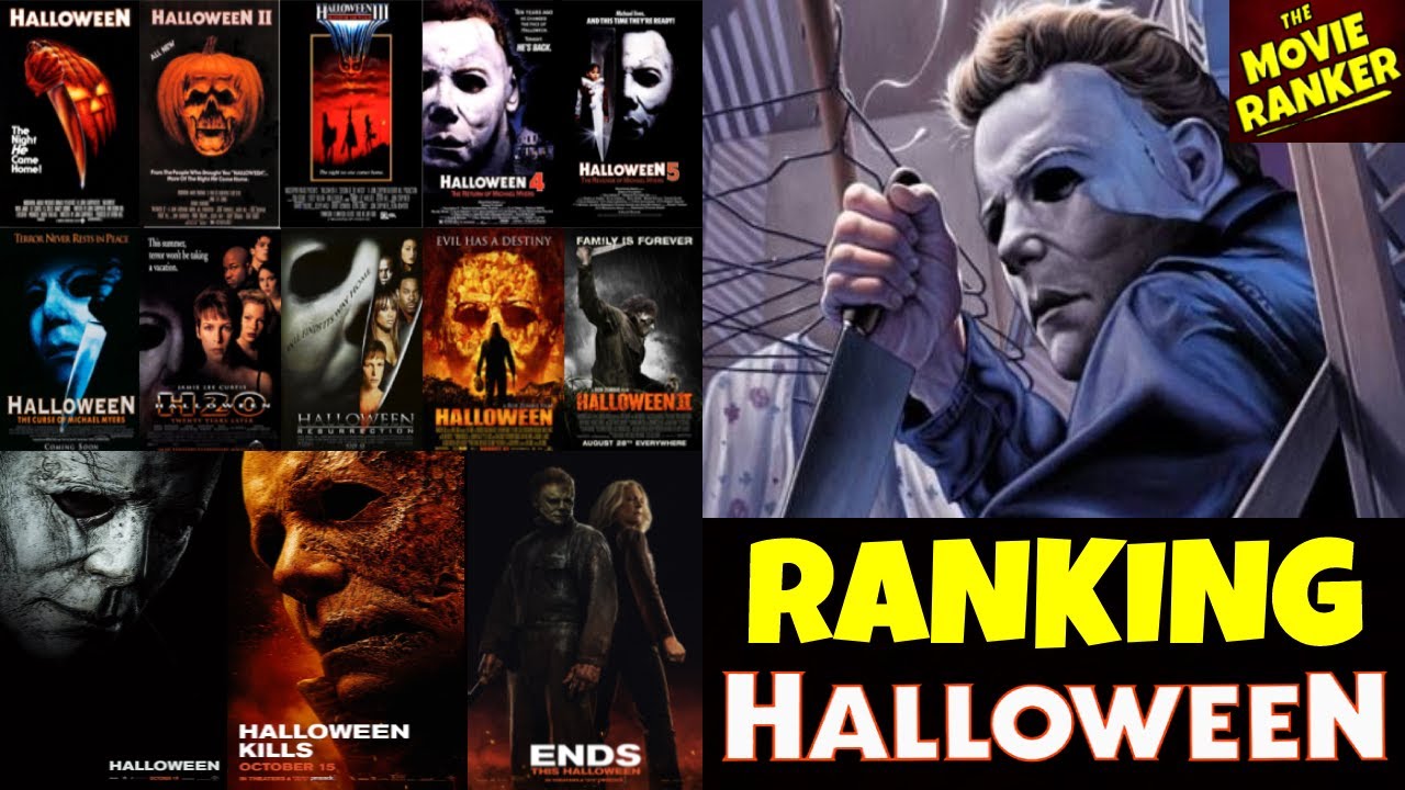 Every Halloween Movie Ranked (with Halloween Ends) - YouTube