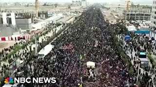 Iran's supreme leader leads funeral in Tehran for President Raisi