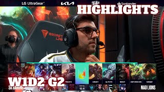 SK vs MAD - Highlights | Week 1 Day 2 S12 LEC Summer 2022 | SK Gaming vs Mad Lions W1D2